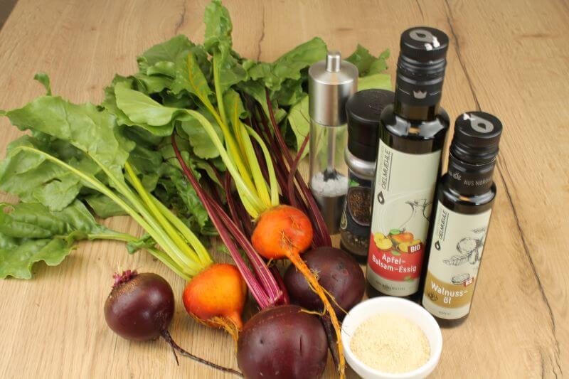 Rote- und gelbe Bete