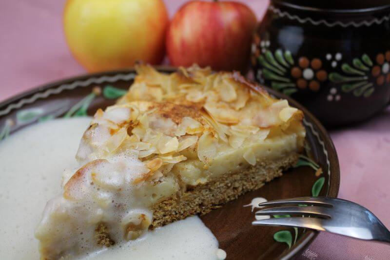 Apfel-Vanille-Kuchen (vegan)