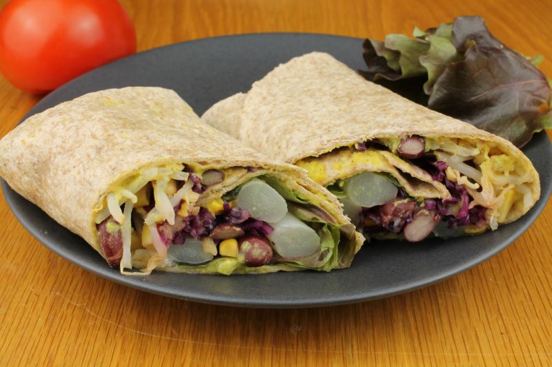 Wrap, vegan